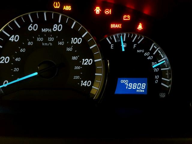 4T1BF1FK1CU572970 - 2012 TOYOTA CAMRY BASE წითელი ფოტო 8