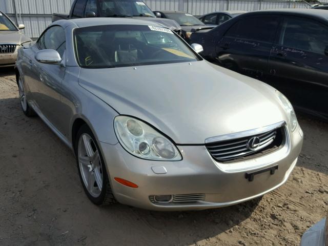 JTHFN48Y420030116 - 2002 LEXUS SC 430 SILVER photo 1