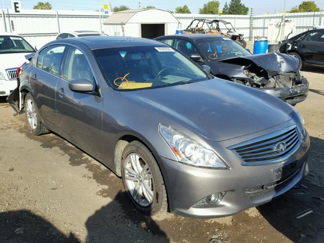 JN1CV6AR4DM353020 - 2013 INFINITI G37 GRAY photo 1