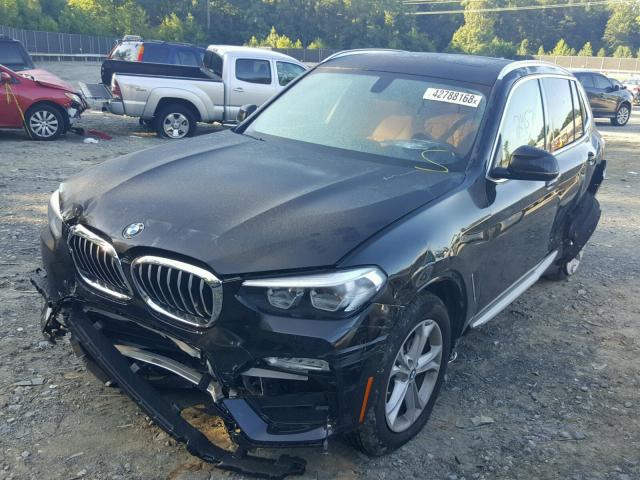 5UXTR9C54JLD67872 - 2018 BMW X3 XDRIVEM შავი ფოტო 2