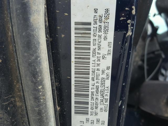 1C4AJWAG9DL528320 - 2013 JEEP WRANGLER S BLACK photo 10