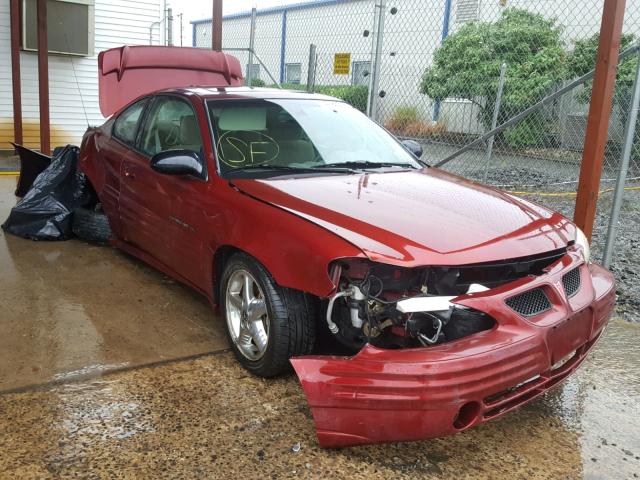 1G2NF12F42C186109 - 2002 PONTIAC GRAND AM S Bordo foto 1