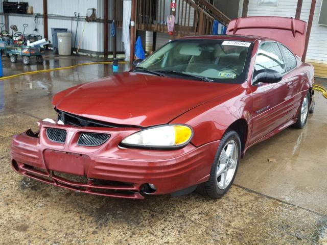1G2NF12F42C186109 - 2002 PONTIAC GRAND AM S Bordo foto 2