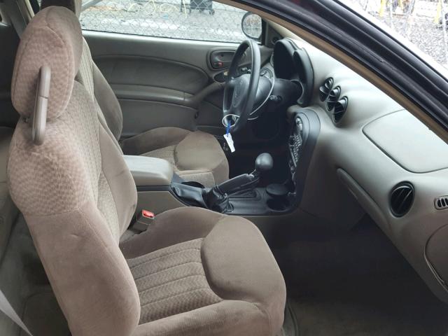 1G2NF12F42C186109 - 2002 PONTIAC GRAND AM S Bordo foto 5