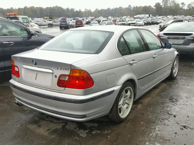 WBAAV534X1JS96252 - 2001 BMW 330 SILVER photo 4