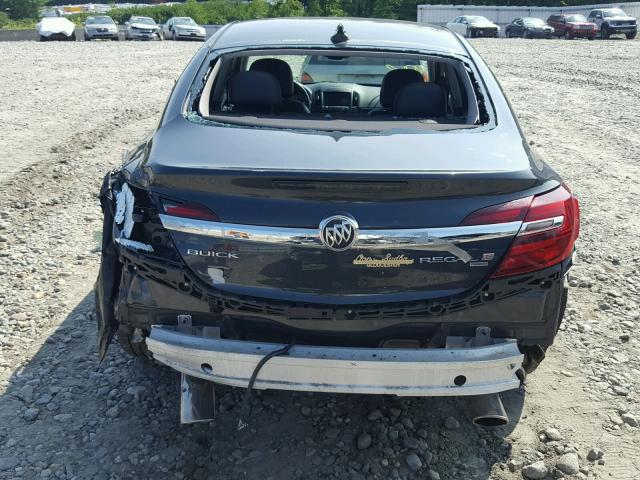 2G4GL5EX5F9178697 - 2015 BUICK REGAL GRAY photo 9