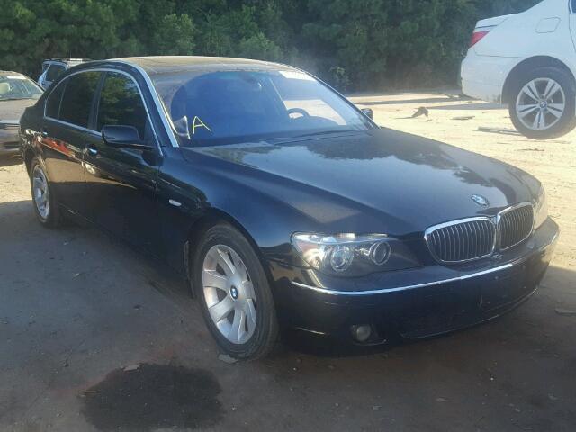 WBAHN83587DT73314 - 2007 BMW 750 BLACK photo 1