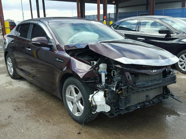 5XXGM4A79EG325547 - 2014 KIA OPTIMA BROWN photo 1