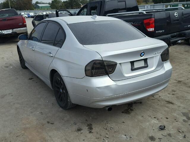 WBAVB13506KX63000 - 2006 BMW 325 I SILVER photo 3