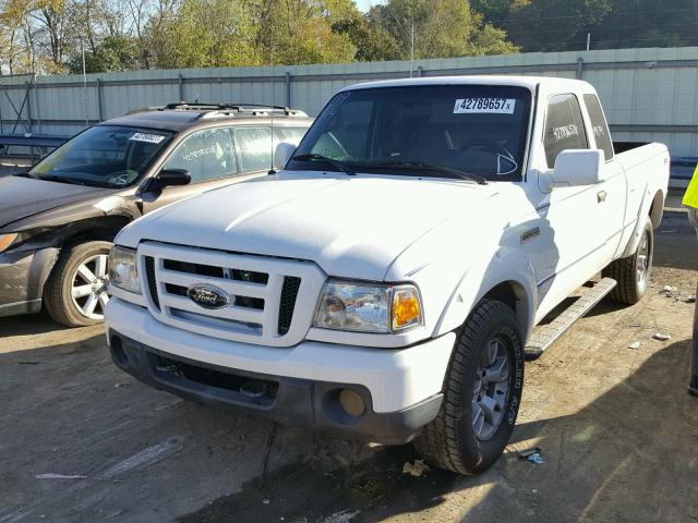 1FTZR15EX9PA26844 - 2009 FORD RANGER WHITE photo 2