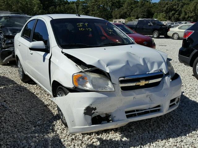 KL1TG5DE0BB253295 - 2011 CHEVROLET AVEO WHITE photo 1