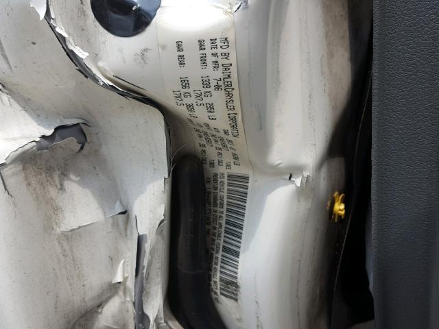 1J8HH48P17C510430 - 2007 JEEP COMMANDER 白色 照片 10