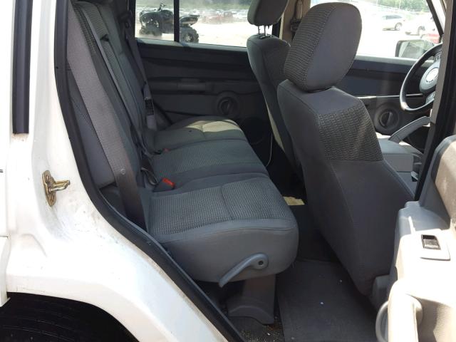 1J8HH48P17C510430 - 2007 JEEP COMMANDER 白色 照片 6