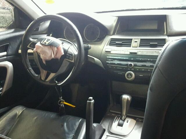 1HGCS2B85AA003110 - 2010 HONDA ACCORD EXL BLACK photo 9