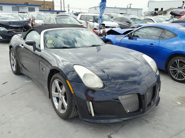 1G2MG35X77Y109446 - 2007 PONTIAC SOLSTICE G BLACK photo 1