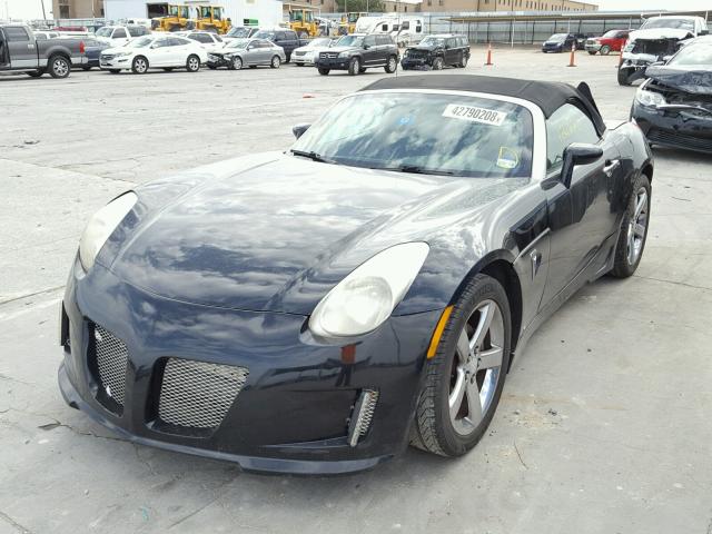 1G2MG35X77Y109446 - 2007 PONTIAC SOLSTICE G BLACK photo 2