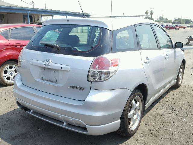 2T1KR32E95C453412 - 2005 TOYOTA COROLLA MA SILVER photo 4