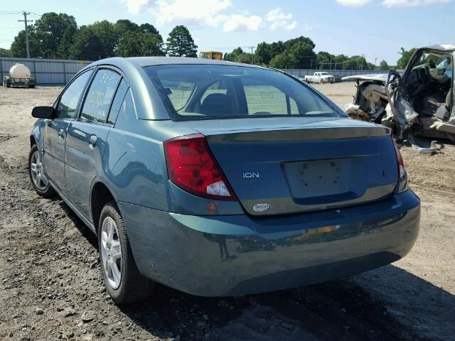 1G8AJ55F66Z200214 - 2006 SATURN ION LEVEL GREEN photo 3