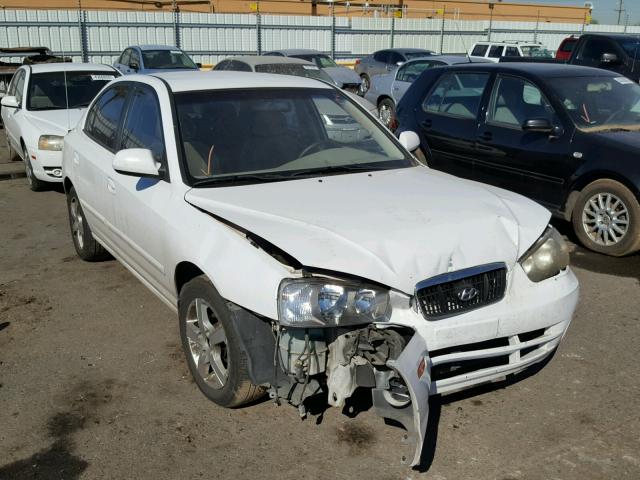 KMHDN45DX3U543287 - 2003 HYUNDAI ELANTRA GL WHITE photo 1