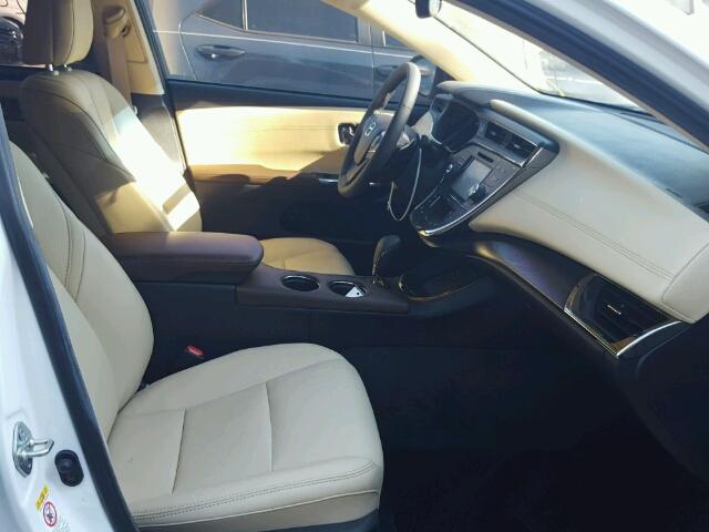 4T1BK1EB4GU239648 - 2016 TOYOTA AVALON XLE WHITE photo 5
