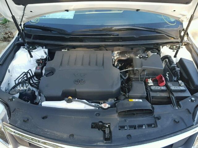 4T1BK1EB4GU239648 - 2016 TOYOTA AVALON XLE WHITE photo 7