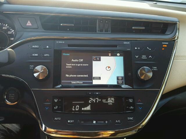 4T1BK1EB4GU239648 - 2016 TOYOTA AVALON XLE WHITE photo 9