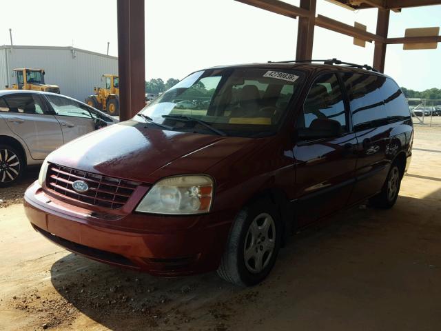 2FMZA51665BA13020 - 2005 FORD FREESTAR S BURGUNDY photo 2