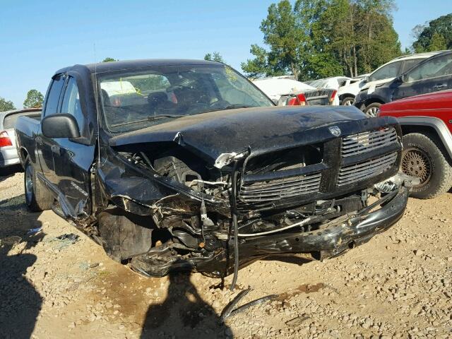 1D7HA18D24S543072 - 2004 DODGE RAM 1500 S BLACK photo 1