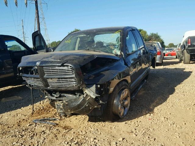 1D7HA18D24S543072 - 2004 DODGE RAM 1500 S BLACK photo 2