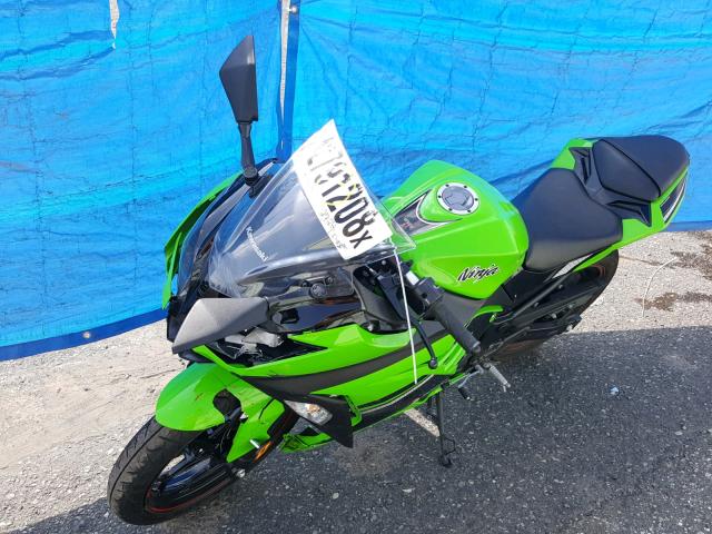 JKAEX8A17EA008017 - 2014 KAWASAKI EX300 A GREEN photo 2