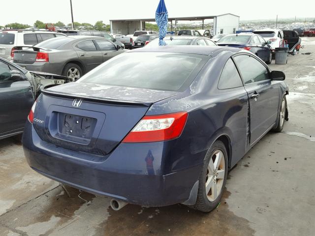 2HGFG12988H537960 - 2008 HONDA CIVIC EXL 蓝色 照片 4