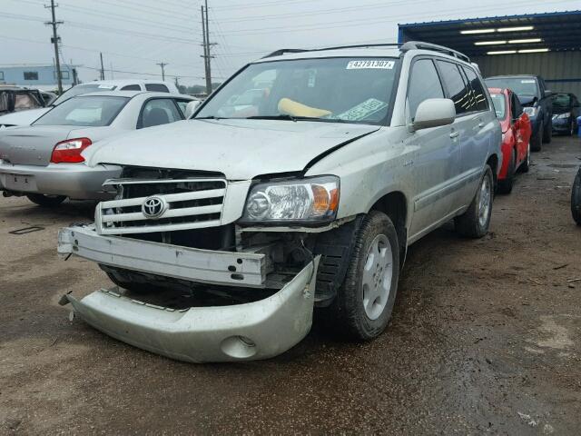 JTEEP21A240030820 - 2004 TOYOTA HIGHLANDER SILVER photo 2