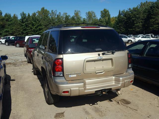 1GNDT13S462334631 - 2006 CHEVROLET TRAILBLAZE TAN photo 3