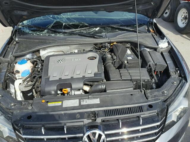 1VWBN7A3XDC051695 - 2013 VOLKSWAGEN PASSAT GRAY photo 7