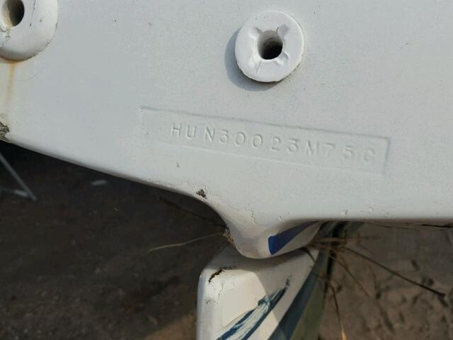 HUN30023M750 - 1975 HUNR BOAT WHITE photo 10