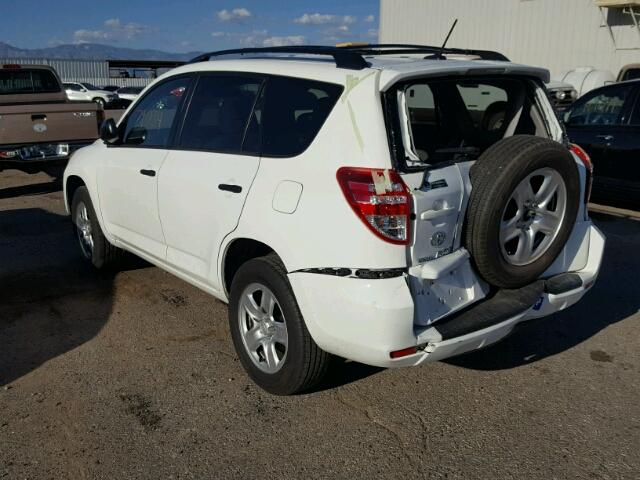 JTMZF33V69D010083 - 2009 TOYOTA RAV4 WHITE photo 3