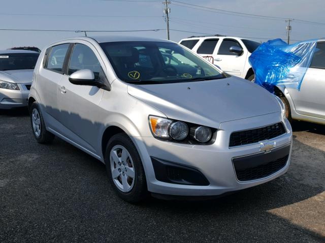 1G1JB6SH9D4132220 - 2013 CHEVROLET SONIC LS 银色 照片 1
