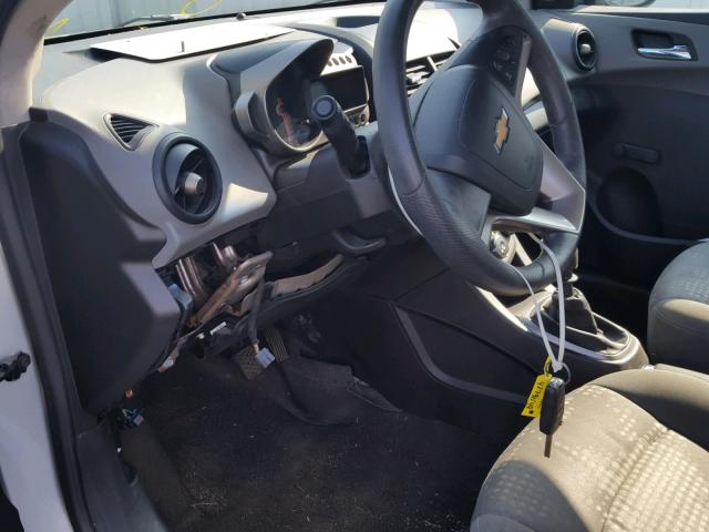 1G1JB6SH9D4132220 - 2013 CHEVROLET SONIC LS 银色 照片 9