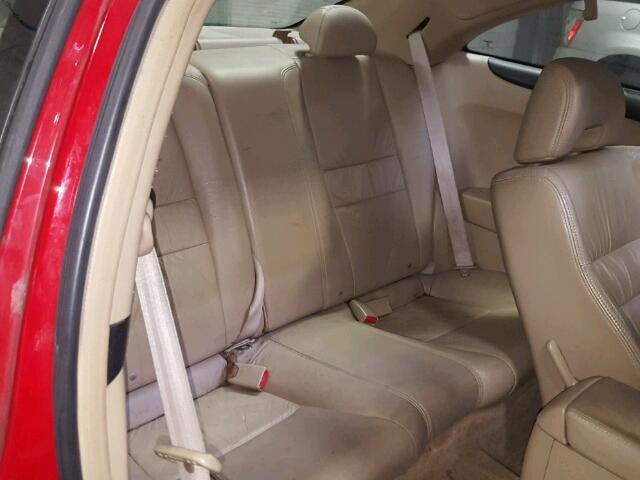 1HGCM72697A009703 - 2007 HONDA ACCORD EX RED photo 6