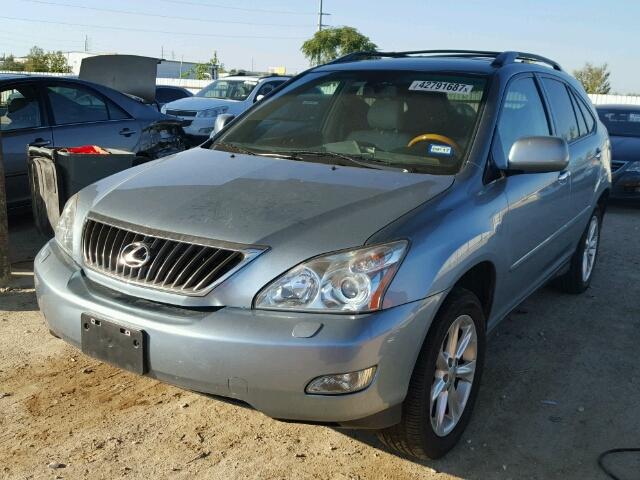 2T2GK31U99C059977 - 2009 LEXUS RX 350 BLUE photo 2