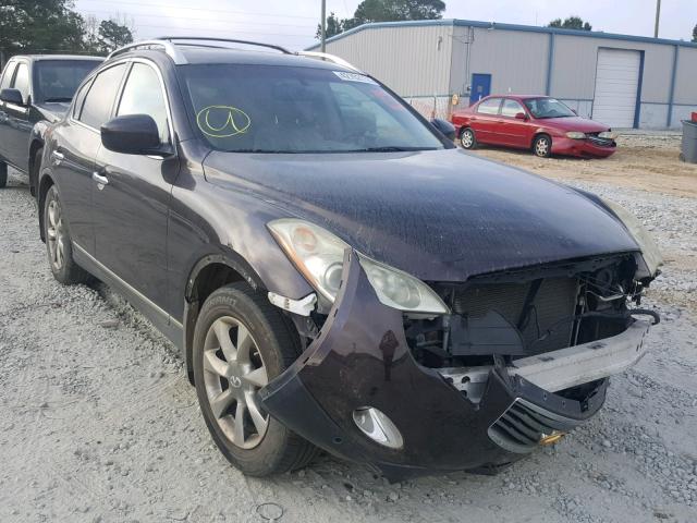 JNKAJ09F88M358779 - 2008 INFINITI EX35 BASE PURPLE photo 1