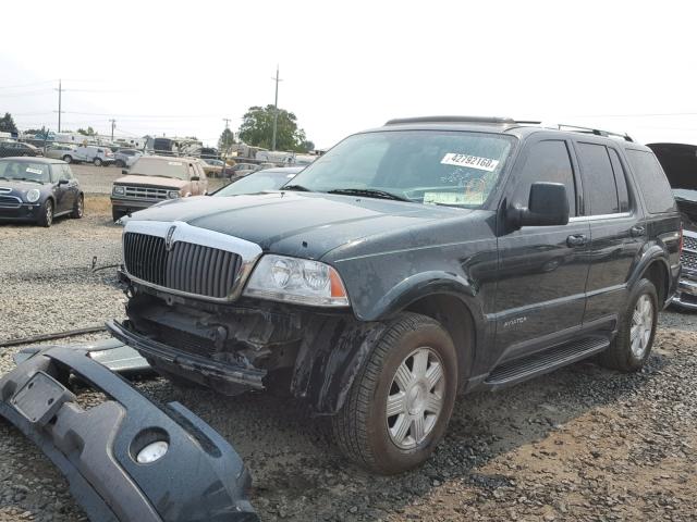 5LMEU78H73ZJ16253 - 2003 LINCOLN AVIATOR 绿色 照片 2