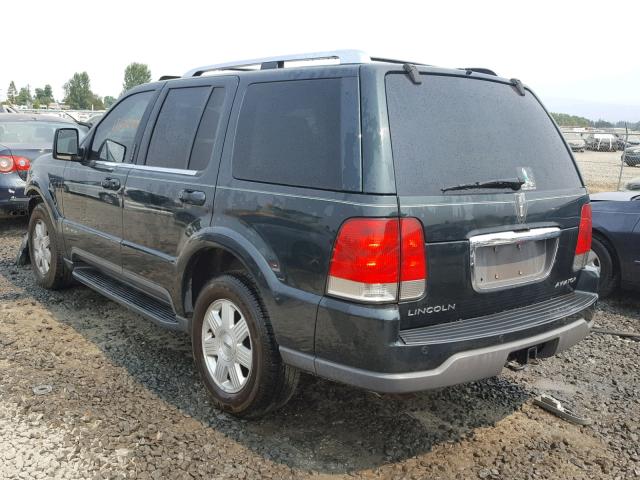 5LMEU78H73ZJ16253 - 2003 LINCOLN AVIATOR 绿色 照片 3