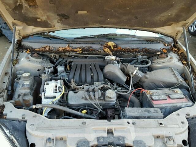 1FAFP55263G197495 - 2003 FORD TAURUS SES BROWN photo 7