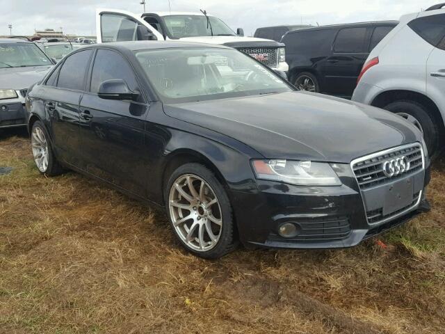 WAULF78K99N055845 - 2009 AUDI A4 BLACK photo 1