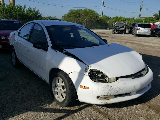 1P3ES46C0YD681970 - 2000 PLYMOUTH NEON BASE 白色 照片 1