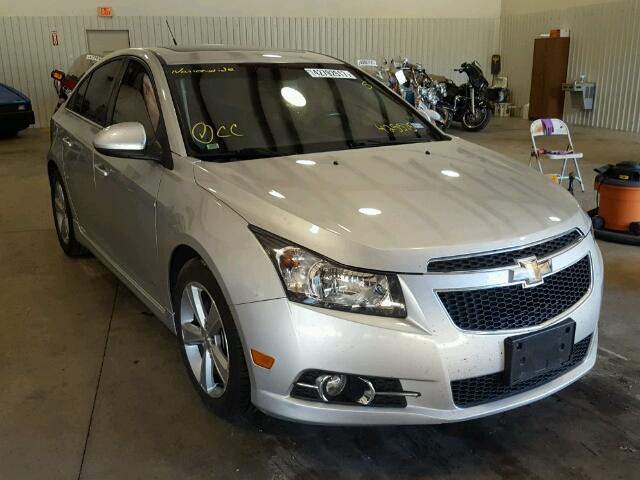 1G1PE5SB0E7425575 - 2014 CHEVROLET CRUZE LT SILVER photo 1