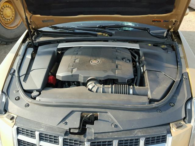 1G6DG5E50D0125815 - 2013 CADILLAC CTS LUXURY GOLD photo 7