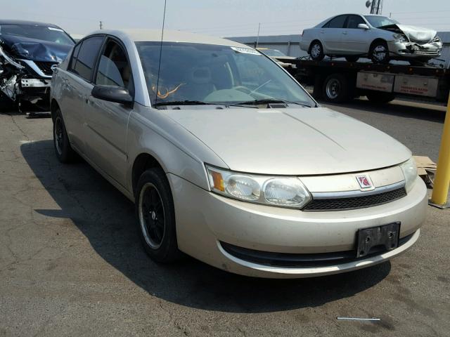 1G8AJ52FX3Z154631 - 2003 SATURN ION LEVEL GOLD photo 1