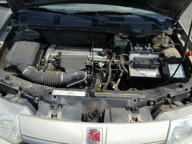 1G8AJ52FX3Z154631 - 2003 SATURN ION LEVEL GOLD photo 7